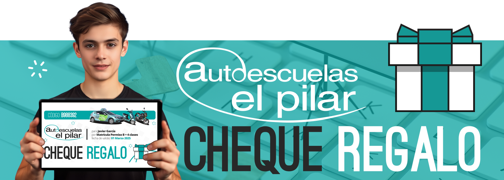 Regala autoescuela, consulta nuestros cheques regalo