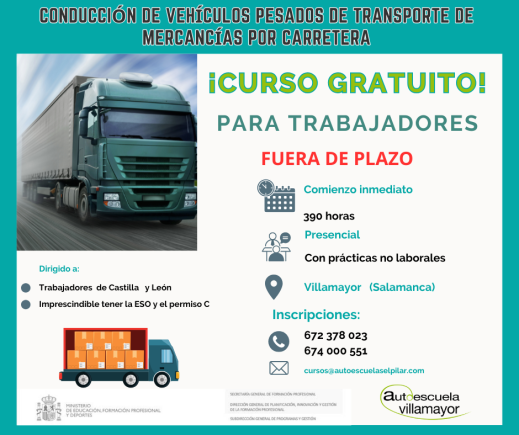 CONDUCCIÓN DE VEHÍCULOS PESADOS POR CARRETERA
