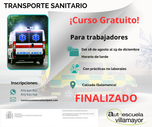 TRANSPORTE SANITARIO
